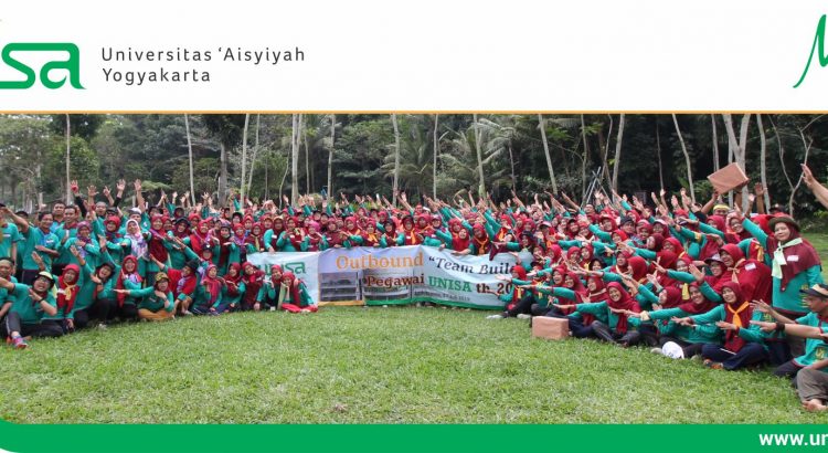 Perkuat Team Building, UNISA Yogyakarta Gelar Outbond